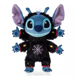 Disney Parks Lilo Stitch Halloween Spider Costume Mascot Plush Stuffed Doll NEW